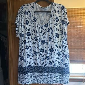J Jill scoop neck tunic